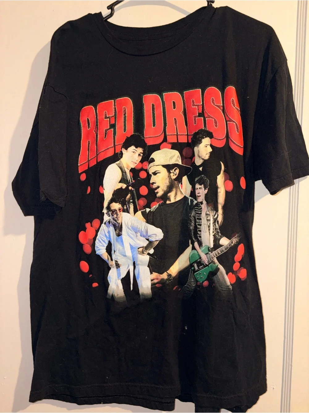 Jonas Brothers Red Dress Tshirt